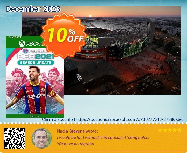 eFootball PES 2021 Xbox One (US) discount 10% OFF, 2024 April Fools' Day offering sales. eFootball PES 2024 Xbox One (US) Deal 2024 CDkeys