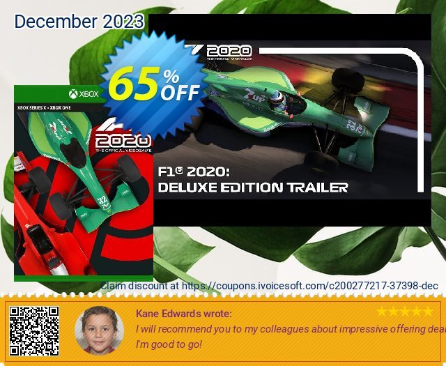 F1 2020: Schumacher Edition DLC Xbox One (UK) super Preisreduzierung Bildschirmfoto
