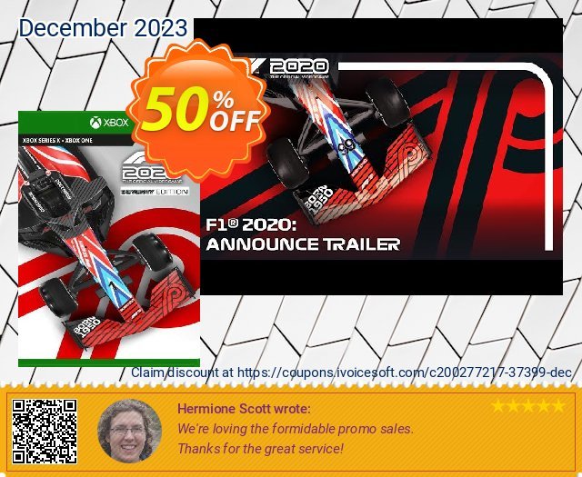 F1 2020 Seventy Edition DLC Xbox One (UK) discount 50% OFF, 2024 Spring promotions. F1 2024 Seventy Edition DLC Xbox One (UK) Deal 2024 CDkeys