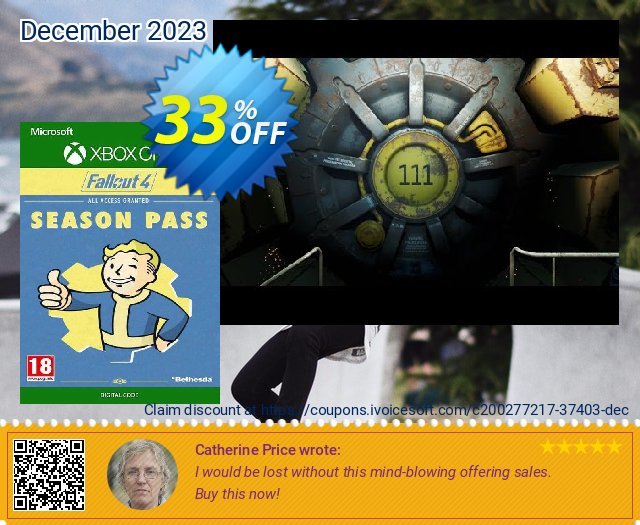 Fallout 4 Season Pass Xbox One (UK)  특별한   매상  스크린 샷