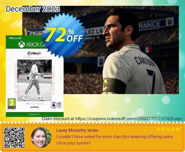 FIFA 21 - Ultimate Edition Xbox One/Xbox Series X|S (US) discount 72% OFF, 2024 World Ovarian Cancer Day offering sales. FIFA 21 - Ultimate Edition Xbox One/Xbox Series X|S (US) Deal 2024 CDkeys