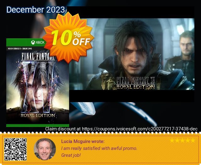 Final Fantasy XV Royal Edition Xbox One (EU) faszinierende Preisnachlässe Bildschirmfoto