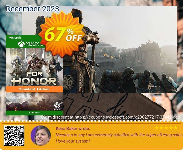 FOR HONOR Standard Edition Xbox One (US) discount 63% OFF, 2022 New Year's Weekend deals. FOR HONOR Standard Edition Xbox One (US) Deal 2022 CDkeys
