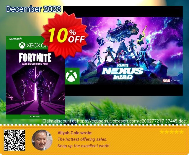 Fortnite - Dark Reflections Pack Xbox One (UK) discount 10% OFF, 2024 World Heritage Day promo sales. Fortnite - Dark Reflections Pack Xbox One (UK) Deal 2024 CDkeys