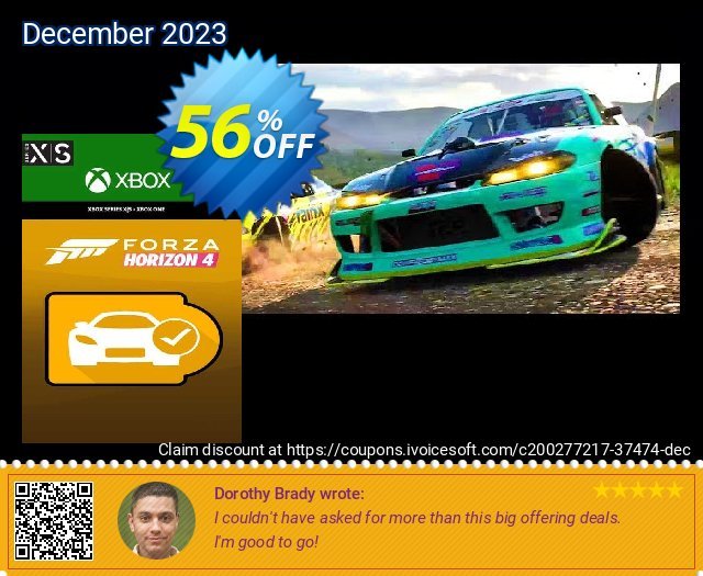 Forza Horizon 4 - Car Pass Xbox One (UK) menakuntukan sales Screenshot