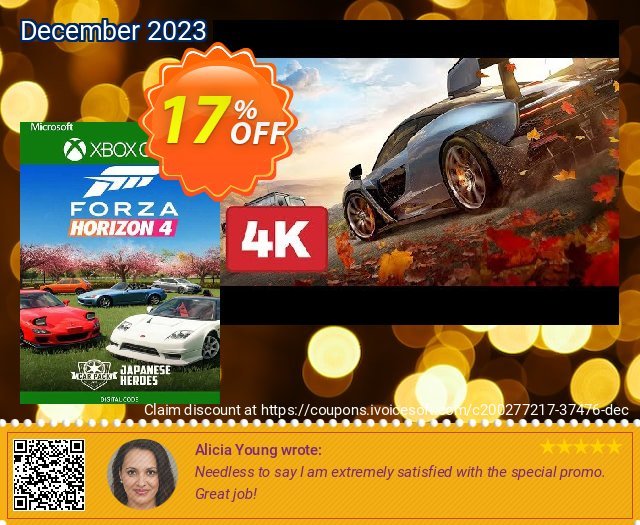 Forza Horizon 4 Japanese Heroes Car Pack Xbox One (UK) marvelous deals Screenshot