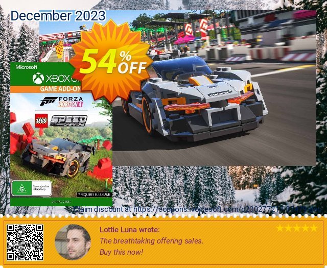 Forza Horizon 4: Lego Speed Champions Xbox One (US) exklusiv Disagio Bildschirmfoto