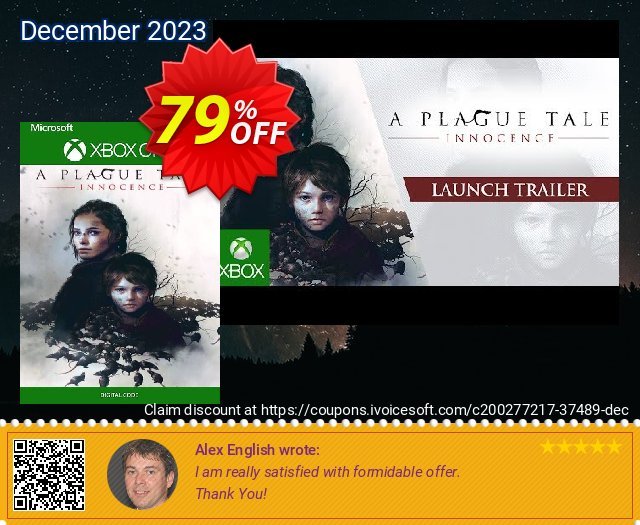 A Plague Tale: Innocence Xbox One (UK)  멋있어요   세일  스크린 샷