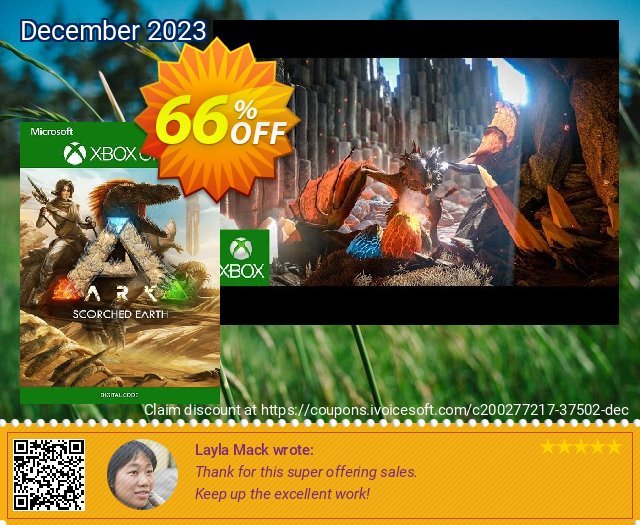 ARK: Scorched Earth Xbox One (UK) luar biasa baiknya penjualan Screenshot