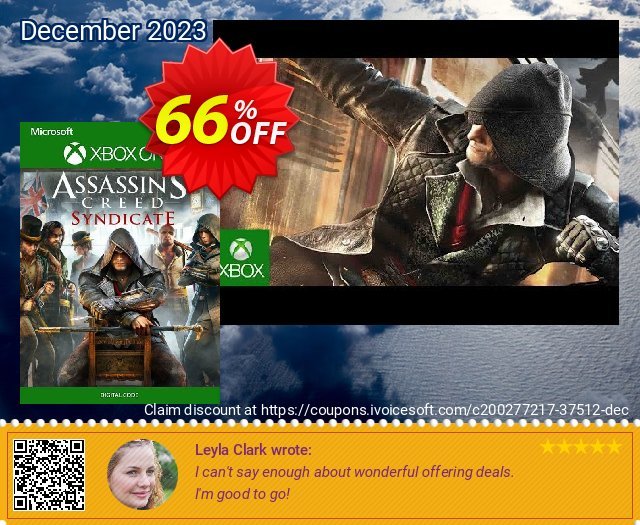 Assassin's Creed Syndicate Xbox One (UK) discount 66% OFF, 2024 April Fools Day offering sales. Assassin&#039;s Creed Syndicate Xbox One (UK) Deal 2024 CDkeys