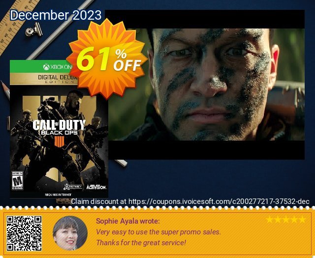 Call of Duty Black Ops 4 - Digital Deluxe Xbox One (US) mengagetkan penawaran loyalitas pelanggan Screenshot