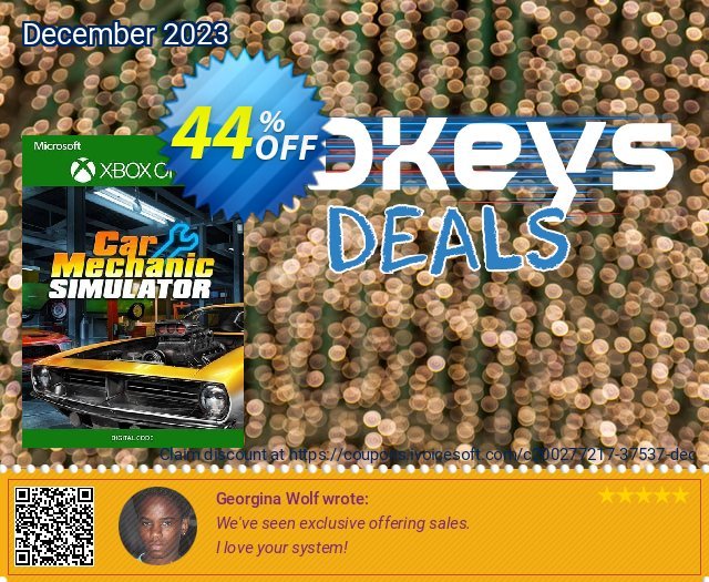 Car Mechanic Simulator Xbox One (UK) genial Sale Aktionen Bildschirmfoto