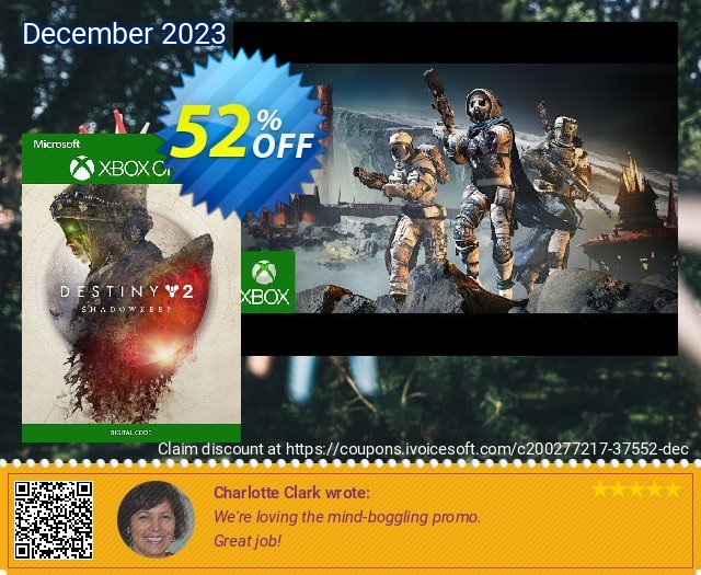 Destiny 2 Shadowkeep Xbox One (UK) 惊人的 折扣 软件截图