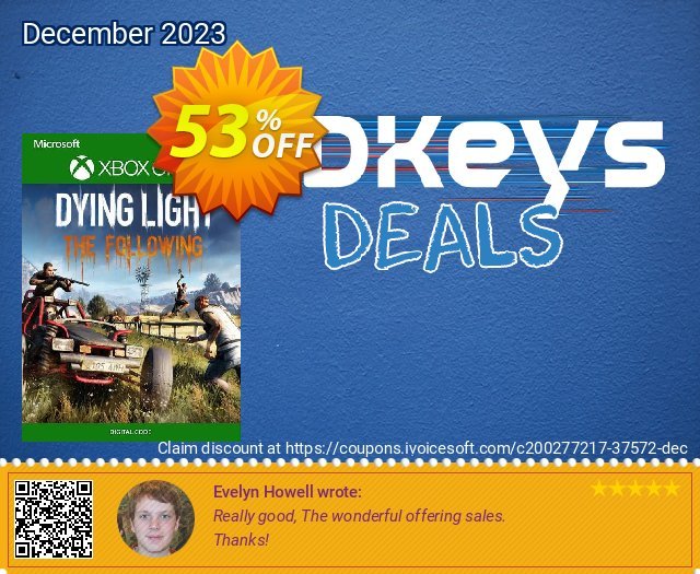 Dying Light: The Following Xbox One (UK) discount 53% OFF, 2024 Easter Day deals. Dying Light: The Following Xbox One (UK) Deal 2024 CDkeys