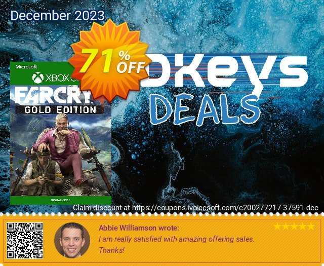 Far Cry 4 Gold Edition Xbox One (UK) discount 71% OFF, 2024 April Fools' Day deals. Far Cry 4 Gold Edition Xbox One (UK) Deal 2024 CDkeys