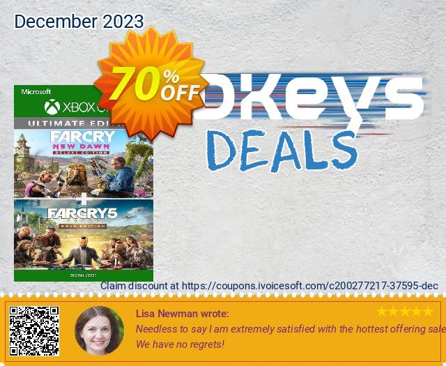 Far Cry 5 Gold Edition and Far Cry New Dawn Deluxe Edition Bundle Xbox One (UK) mengagetkan deals Screenshot