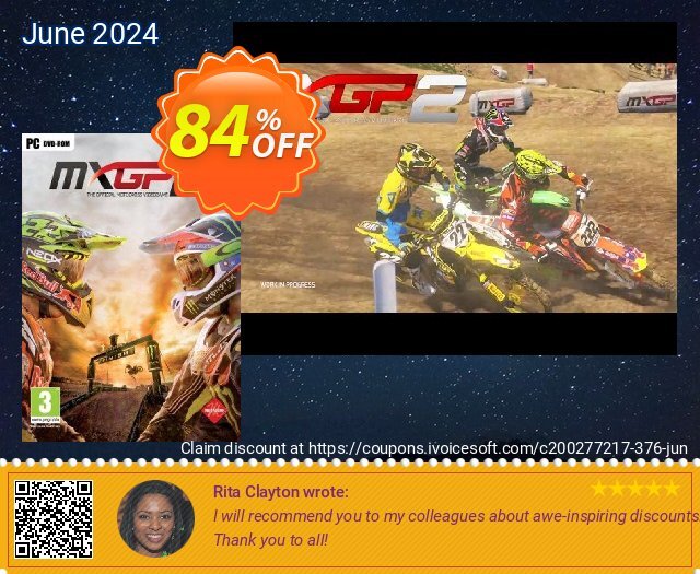 MXGP2: The Official Motocross Videogame PC discount 84% OFF, 2024 April Fools' Day offering sales. MXGP2: The Official Motocross Videogame PC Deal