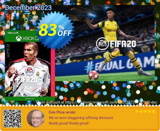 FIFA 20: Ultimate Edition Xbox One (WW) 棒极了 促销 软件截图