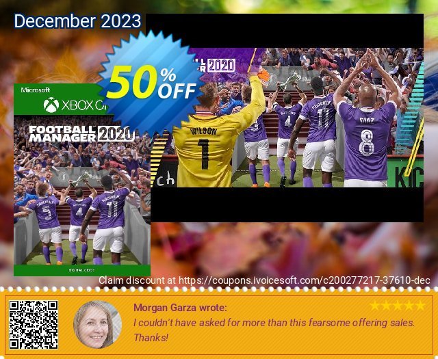 Football Manager 2020 Xbox One (UK) 美妙的 产品销售 软件截图