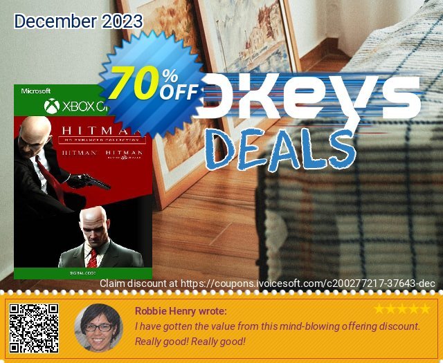 Hitman HD Enhanced Collection Xbox One (UK) discount 70% OFF, 2024 Resurrection Sunday offering sales. Hitman HD Enhanced Collection Xbox One (UK) Deal 2024 CDkeys