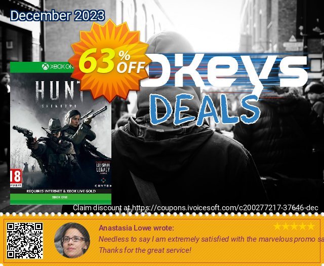 Hunt: Showdown Xbox One (UK) gemilang penawaran promosi Screenshot