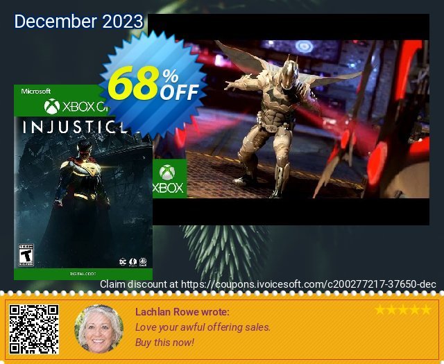 Injustice 2 Xbox One (UK) discount 68% OFF, 2022 National Radio Day promo sales. Injustice 2 Xbox One (UK) Deal 2022 CDkeys