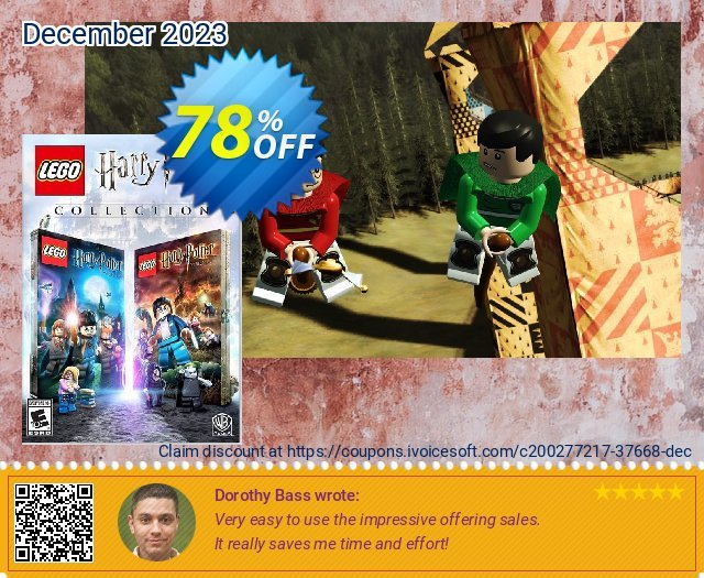LEGO Harry Potter Collection Xbox One (US) 令人敬畏的 销售折让 软件截图