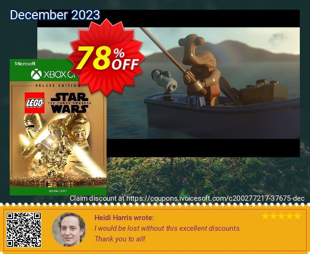 LEGO Star Wars The Force Awakens - Deluxe Edition Xbox One (US) discount 78% OFF, 2024 Good Friday promo. LEGO Star Wars The Force Awakens - Deluxe Edition Xbox One (US) Deal 2024 CDkeys
