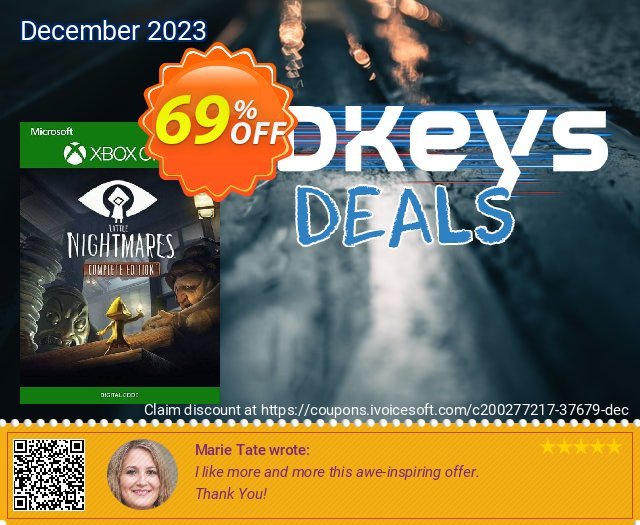Little Nightmares Complete Edition Xbox One (UK) discount 69% OFF, 2024 Spring offering sales. Little Nightmares Complete Edition Xbox One (UK) Deal 2024 CDkeys
