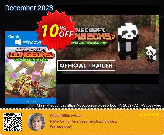 Minecraft Dungeons: Jungle Awakens Windows 10 PC - DLC (UK) aufregenden Preisnachlass Bildschirmfoto
