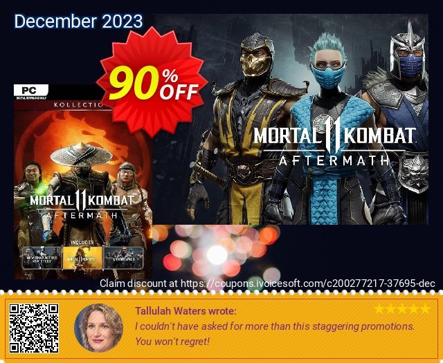 Mortal Kombat 11: Aftermath Kollection PC discount 90% OFF, 2024 World Heritage Day offering sales. Mortal Kombat 11: Aftermath Kollection PC Deal 2024 CDkeys