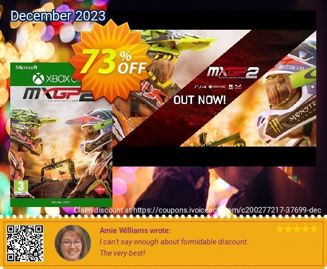 MXGP2 Xbox One (UK) ausschließenden Ermäßigung Bildschirmfoto