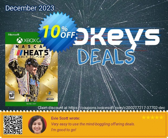 Nascar Heat 5 - Gold Edition Xbox One (EU) discount 10% OFF, 2024 Easter Day discounts. Nascar Heat 5 - Gold Edition Xbox One (EU) Deal 2024 CDkeys