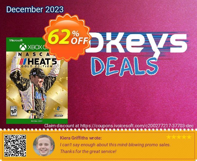 Nascar Heat 5 - Gold Edition Xbox One (UK) discount 62% OFF, 2024 April Fools' Day discounts. Nascar Heat 5 - Gold Edition Xbox One (UK) Deal 2024 CDkeys