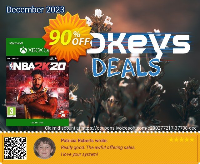 NBA 2K20 Xbox One (EU) 激动的 促销销售 软件截图