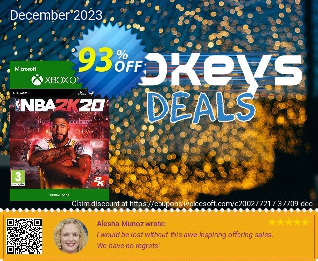 NBA 2K20 Xbox One (UK) wunderschön Rabatt Bildschirmfoto