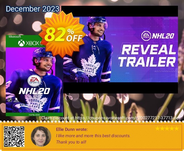 NHL 20 Xbox One (UK) discount 82% OFF, 2024 April Fools' Day promo. NHL 20 Xbox One (UK) Deal 2024 CDkeys