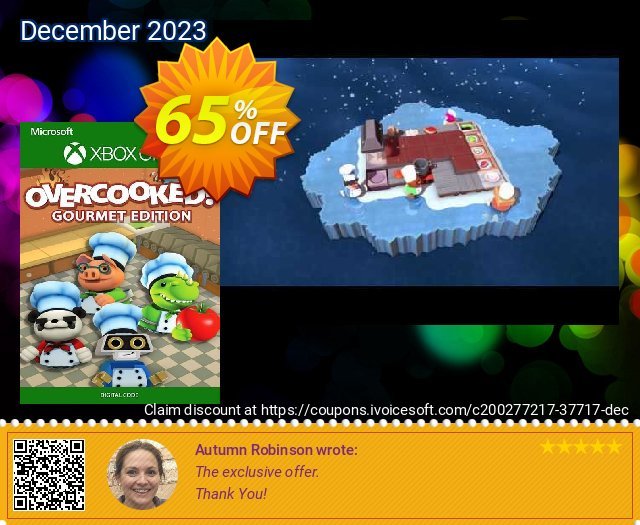 Overcooked: Gourmet Edition Xbox One (UK) faszinierende Verkaufsförderung Bildschirmfoto