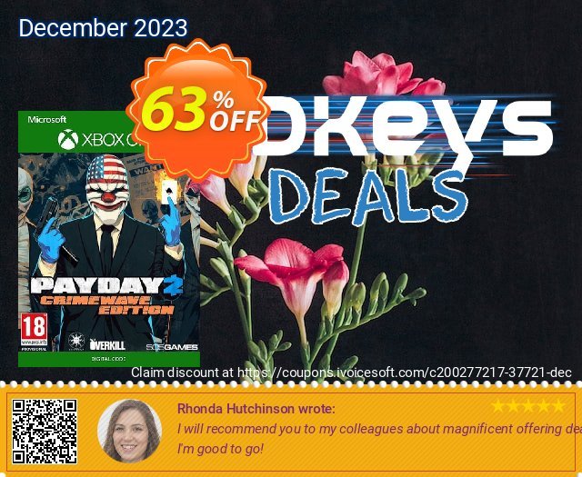 PAYDAY 2 - Crimewave Edition Xbox One (UK) dahsyat penawaran deals Screenshot