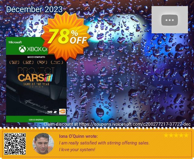 Project Cars Game of the Year Edition Xbox One (UK) ーパー プロモーション スクリーンショット