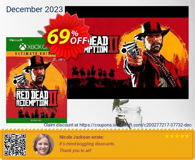 Red Dead Redemption 2 - Ultimate Edition Xbox One (US) Sonderangebote Diskont Bildschirmfoto