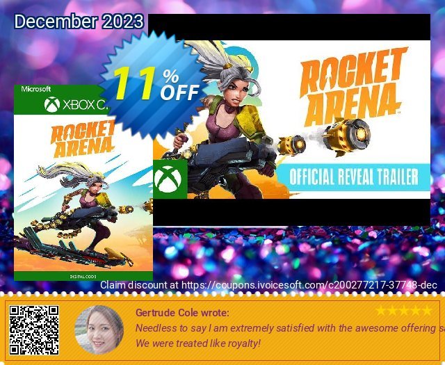 Rocket Arena Standard Edition Xbox One (EU) discount 11% OFF, 2024 World Ovarian Cancer Day promo sales. Rocket Arena Standard Edition Xbox One (EU) Deal 2024 CDkeys