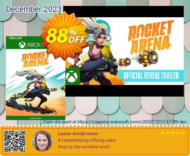 Rocket Arena Standard Edition Xbox One (UK) discount 88% OFF, 2024 Spring promo sales. Rocket Arena Standard Edition Xbox One (UK) Deal 2024 CDkeys