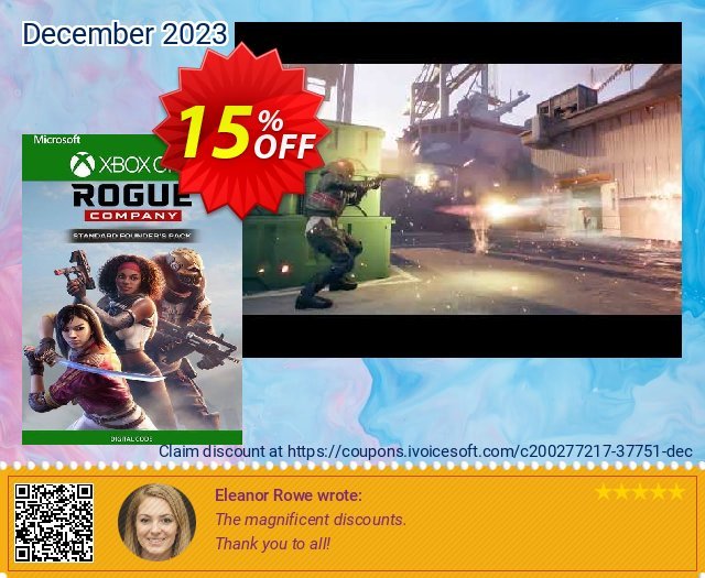 Rogue Company: Standard Founder's Pack Xbox One (UK) discount 15% OFF, 2024 April Fools' Day offering sales. Rogue Company: Standard Founder&#039;s Pack Xbox One (UK) Deal 2024 CDkeys