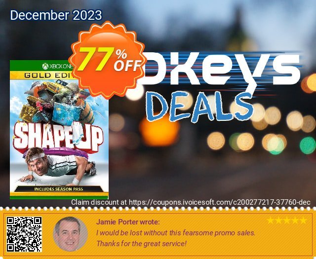Shape Up - Gold Edition Xbox One discount 77% OFF, 2024 Labour Day sales. Shape Up - Gold Edition Xbox One Deal 2024 CDkeys