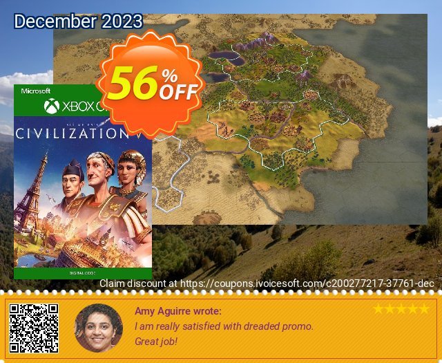 Sid Meier's Civilization VI Xbox One (US) discount 56% OFF, 2024 April Fools' Day sales. Sid Meier&#039;s Civilization VI Xbox One (US) Deal 2024 CDkeys
