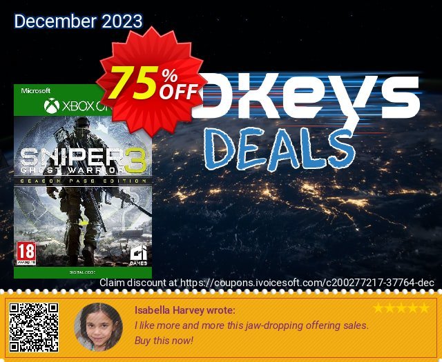 Sniper Ghost Warrior 3 - Season Pass Edition Xbox One (UK) erstaunlich Promotionsangebot Bildschirmfoto