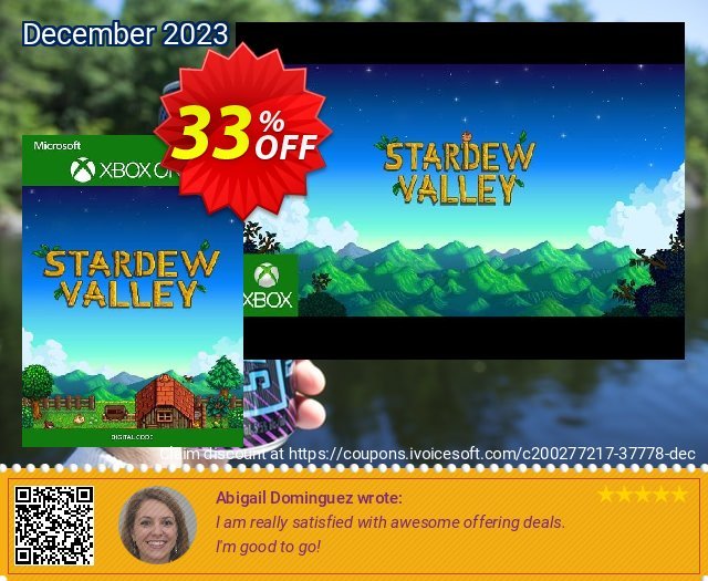 Stardew Valley Xbox One (UK) discount 33% OFF, 2024 World Ovarian Cancer Day promotions. Stardew Valley Xbox One (UK) Deal 2024 CDkeys