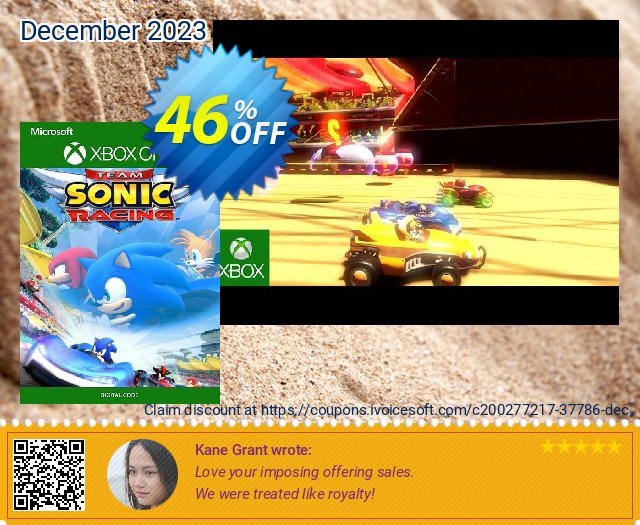 Team Sonic Racing Xbox One (UK) menakuntukan penawaran waktu Screenshot