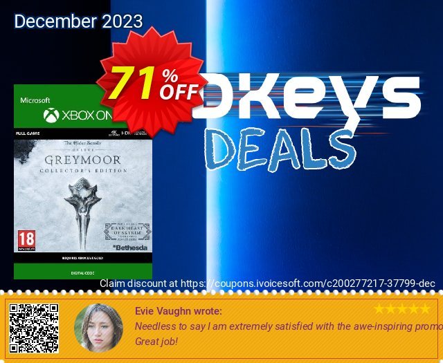 The Elder Scrolls Online: Greymoor Collector&#039;s Edition Xbox One (UK) wunderbar Nachlass Bildschirmfoto